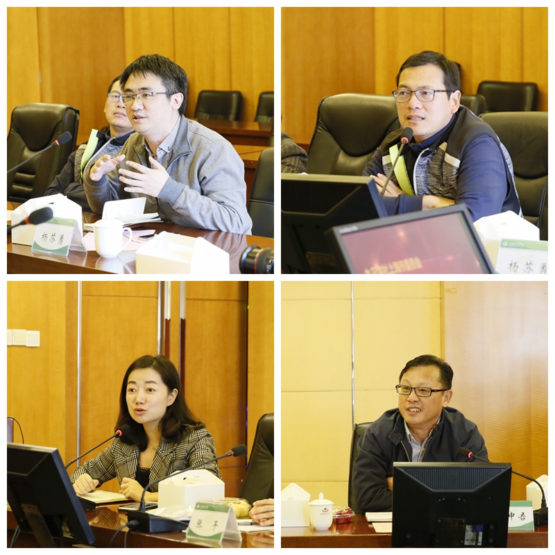 九三学社上海市委主委赵雯一行来校调研座谈